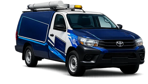 Service van parked on a Killara street