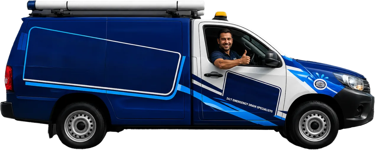 Service van parked on a Killara street