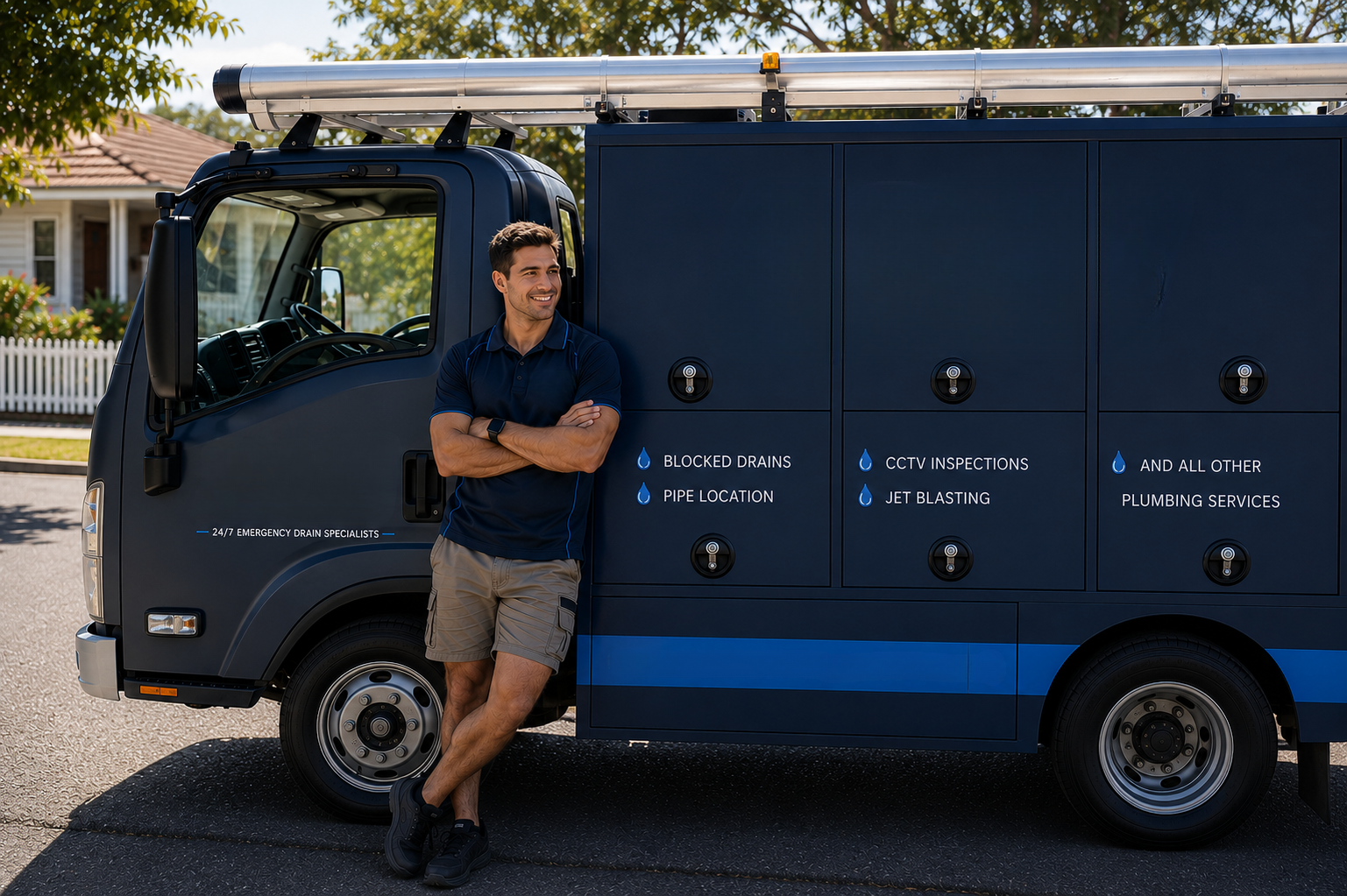 Plumber with Killara Blocked Drains van