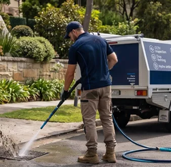 Treating a smelly drain at a Killara home